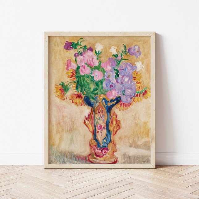 Grand Bouquet au Vase en Porcelaine | Louis Valtat Poster (Von Creator hochgeladen)