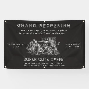 grand café charbon de bois réouverture bannière de