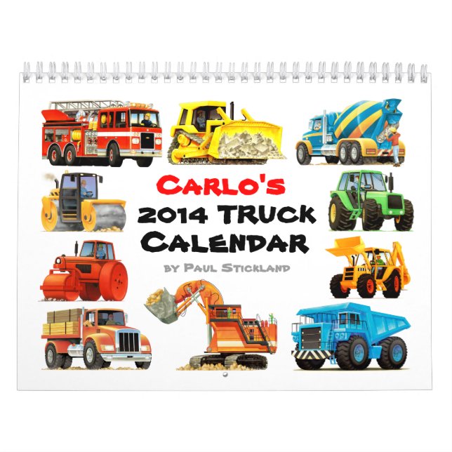 Grand calendrier du camion 2016 (Protection)