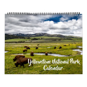 Grand calendrier du parc Yellowstone