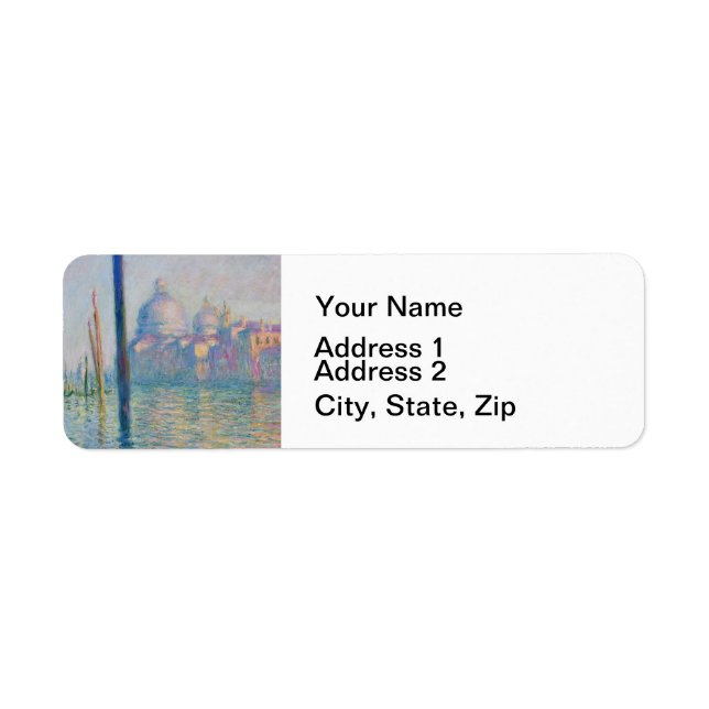Grand Canal Monet Venice Italien Klassische Malere (Vorne)