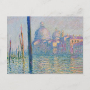 Grand Canal Monet Venice Italien Klassische Malere Postkarte