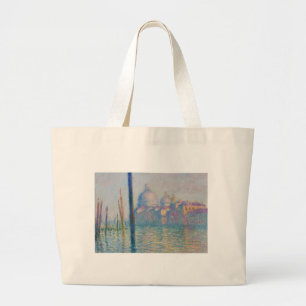 Grand Canal Monet Venice Italy Classic Painting Jumbo Stoffbeutel