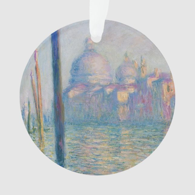 Grand Canal Monet Venice Italy Classic Painting Ornament (Vorderseite)