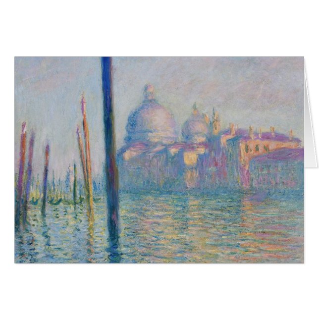 Grand Canal Monet Venise Italie Peinture classique (Devant horizontal)