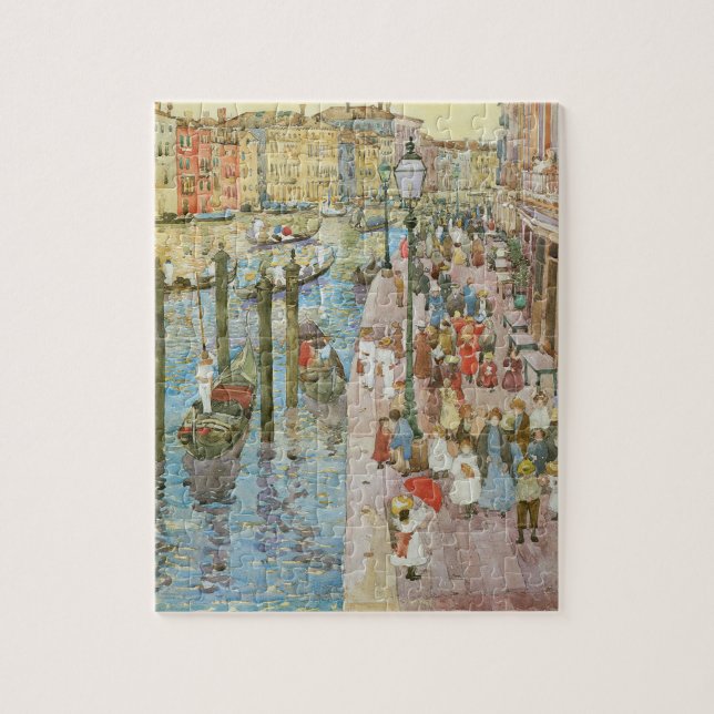 Grand Canal, Venice by Maurice Prendergast (Vertikal)