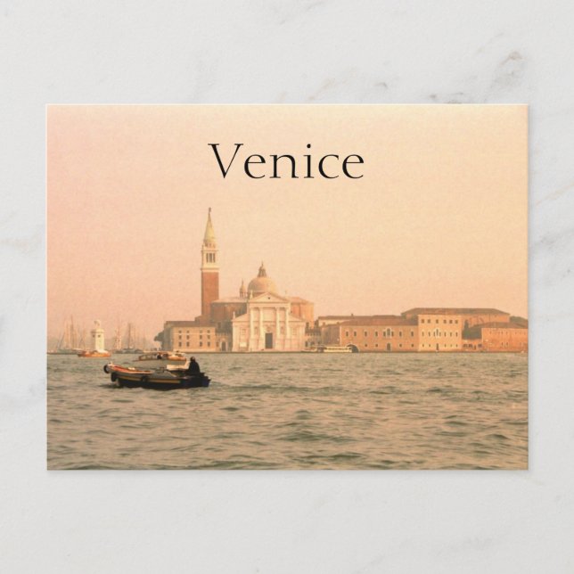 Grand Canal Venice Italien Postkarte (Vorderseite)