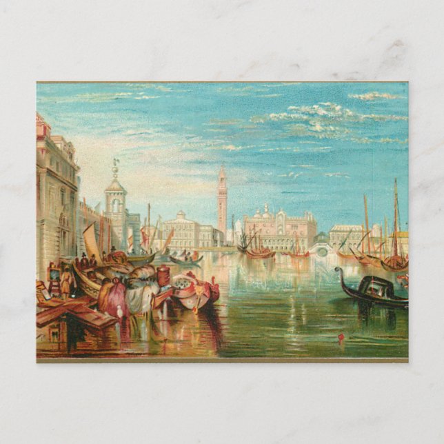 Grand Canal Venice Postkarte (Vorderseite)