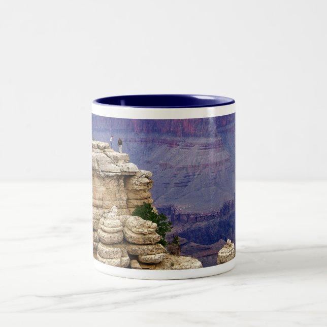 'Grand Canyon 3' Zweifarbige Tasse (Mittel)