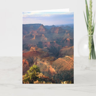 Grand Canyon am Sonnenuntergang Karte
