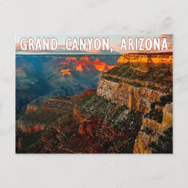 Grand Canyon Arizona bei Sunset Postkarte