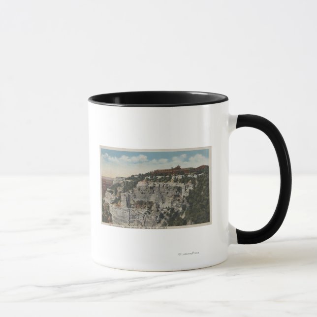 Grand Canyon, Arizona - El Tovar Hotel View Tasse (Rechts)