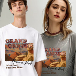Grand Canyon Arizona Familienurlaub Erinnerung Ben T-Shirt