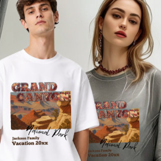 Grand Canyon Arizona Familienurlaub Erinnerung Ben T-Shirt