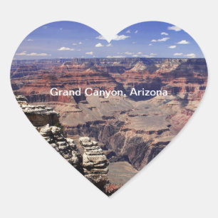 Grand Canyon, Arizona Herz-Aufkleber