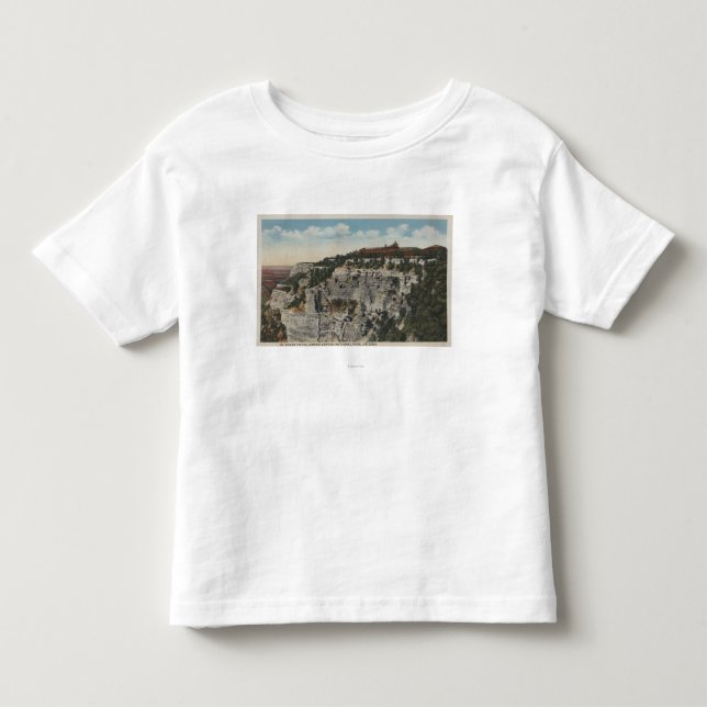 Grand Canyon, Arizona - Hotel-Ansicht EL Tovar Kleinkind T-shirt (Vorderseite)