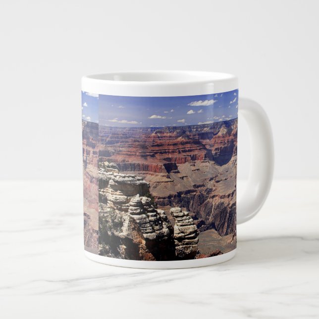 Grand Canyon, Arizona Jumbo-Tasse (Vorderseite Rechts)
