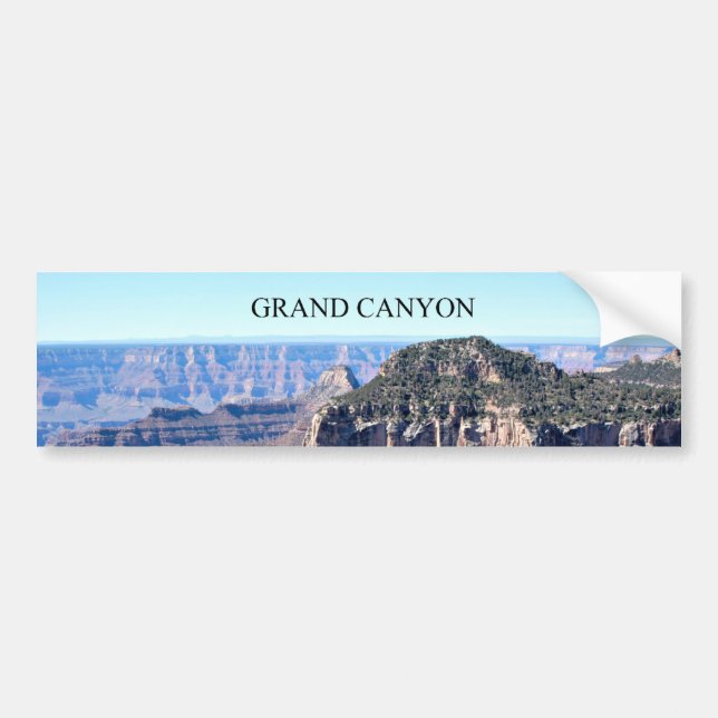 Grand Canyon, Atemberaubende Aussicht Autoaufkleber (Vorne)