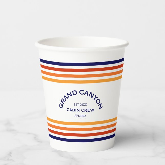 Grand Canyon Canyon Club Wappen Park/Garten: Pappbecher (Vorderseite)