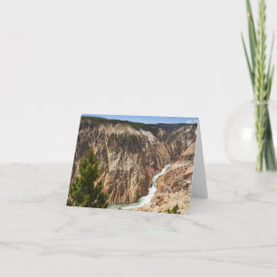 Grand Canyon des Yellowstone Karte