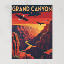 Grand Canyon Eagles Sonnenuntergang