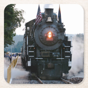 Grand Canyon Eisenbahn Rechteckiger Pappuntersetzer