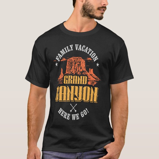 Grand Canyon Family Trip 2020 Matching T-Shirt (Vorderseite)