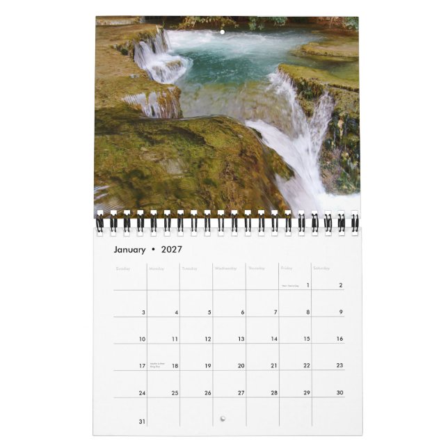 Grand Canyon (Havasu Falls) 2012 Kalender (Jan 2027)