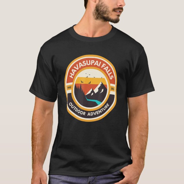 Grand Canyon Havasu Falls Arizona hiking camping   T-Shirt (Vorderseite)
