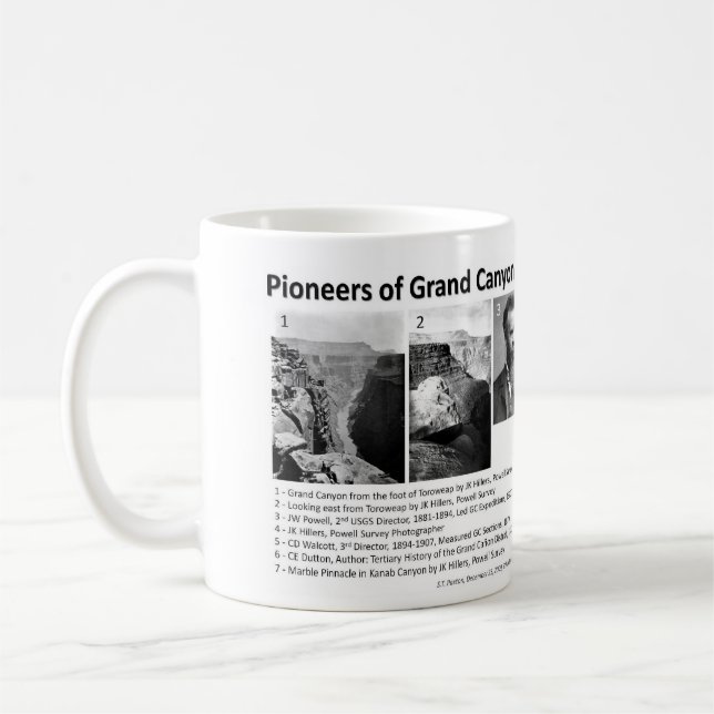 Grand Canyon I - Geologie-Pioniere Kaffeetasse (Links)