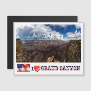 Grand Canyon - I Liebe - Vereinigte Staaten - Magnetkarte