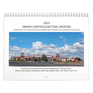 GRAND CANYON JONCTION, ARIZONA 2023 CALENDRIER