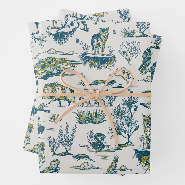 Grand Canyon Muster Wrapping Paper Niedlich Gift W Geschenkpapier Set (Beispiel)