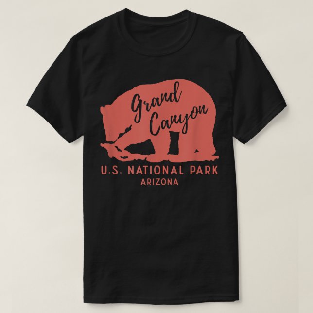 Grand Canyon National Park Bear XO4U Original T-Shirt (Design vorne)
