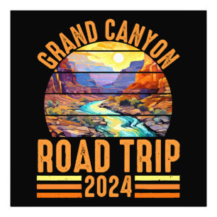 Grand Canyon National Park Road Trip 2024 Fotodruck