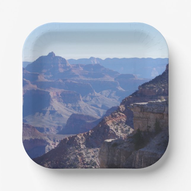 Grand Canyon National Park, South Rim Pappteller (Vorderseite)