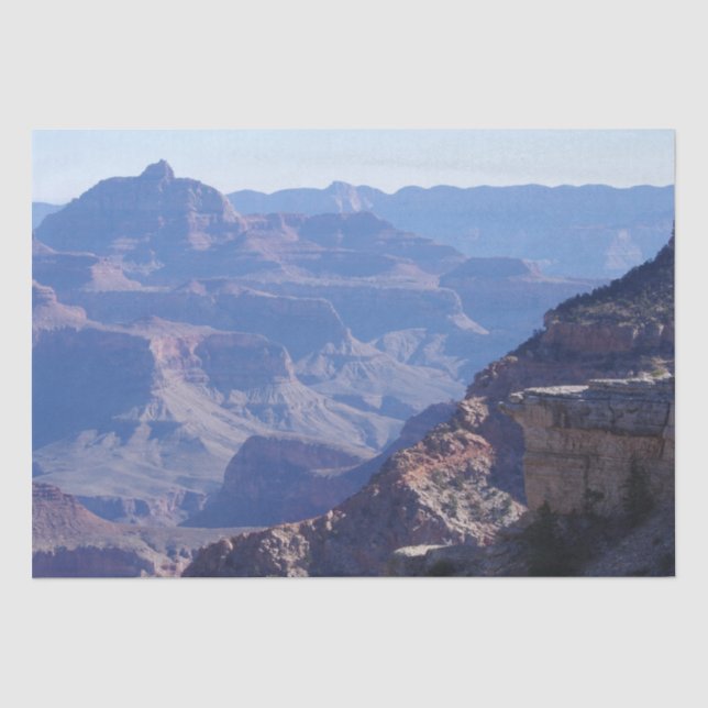 Grand Canyon National Park, South Rim Seidenpapier (Vorderseite)