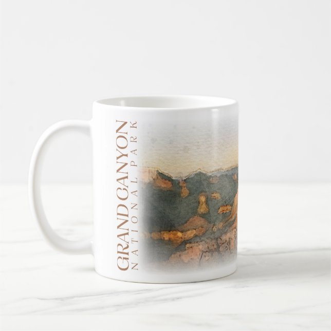 Grand Canyon National Park Tasse, Arizona Coffee C Kaffeetasse (Links)