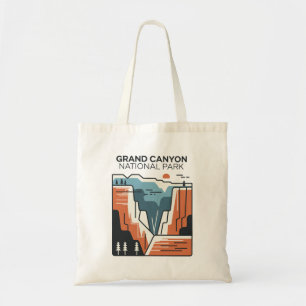 Grand Canyon Nationalpark Abstrakt Illustration Tragetasche