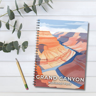 Grand Canyon Nationalpark Aquarell Reise Notizblock