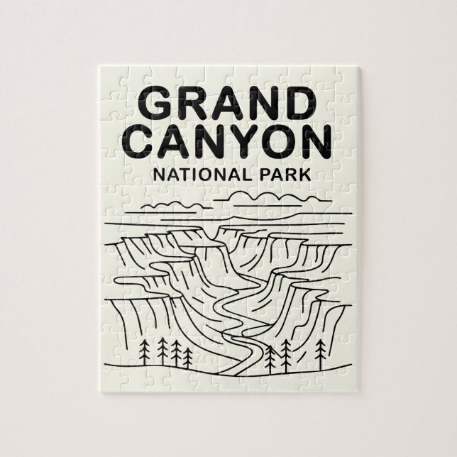 Grand Canyon Nationalpark Art (Vertikal)