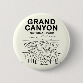 Grand Canyon Nationalpark Art Button