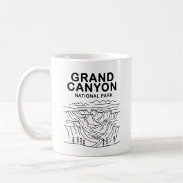 Grand Canyon Nationalpark Art Kaffeetasse