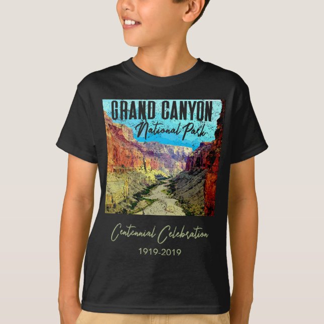 Grand Canyon Nationalpark Centennial Celebration T-Shirt (Vorderseite)