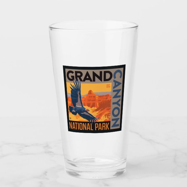 Grand Canyon Nationalpark | Condors Glas (Vorderseite)