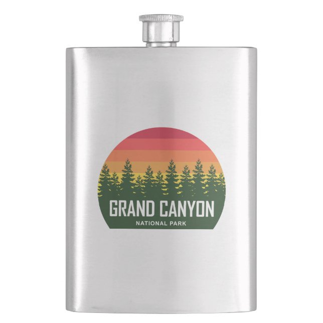 Grand Canyon Nationalpark Flachmann (Vorderseite)