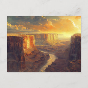 Grand Canyon Nationalpark Holiday Vintag Feiertagspostkarte