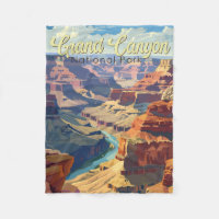 Grand Canyon Nationalpark Illustration