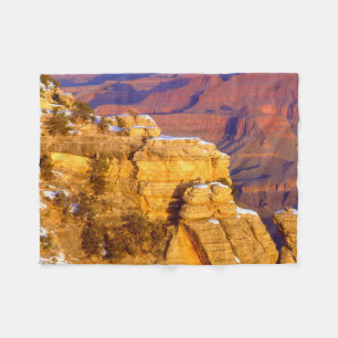 Grand Canyon Nationalpark im Winter Fleecedecke
