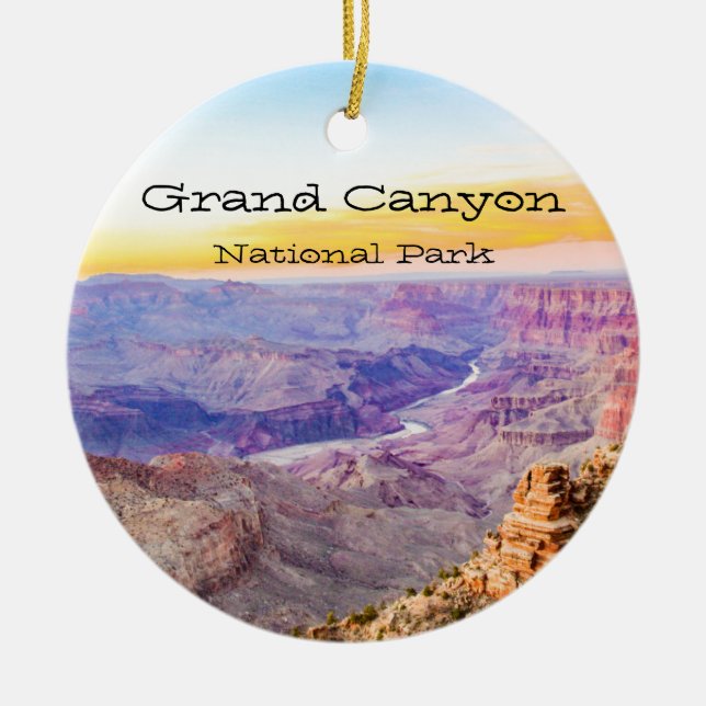 Grand Canyon Nationalpark Keramik Ornament (Vorne)